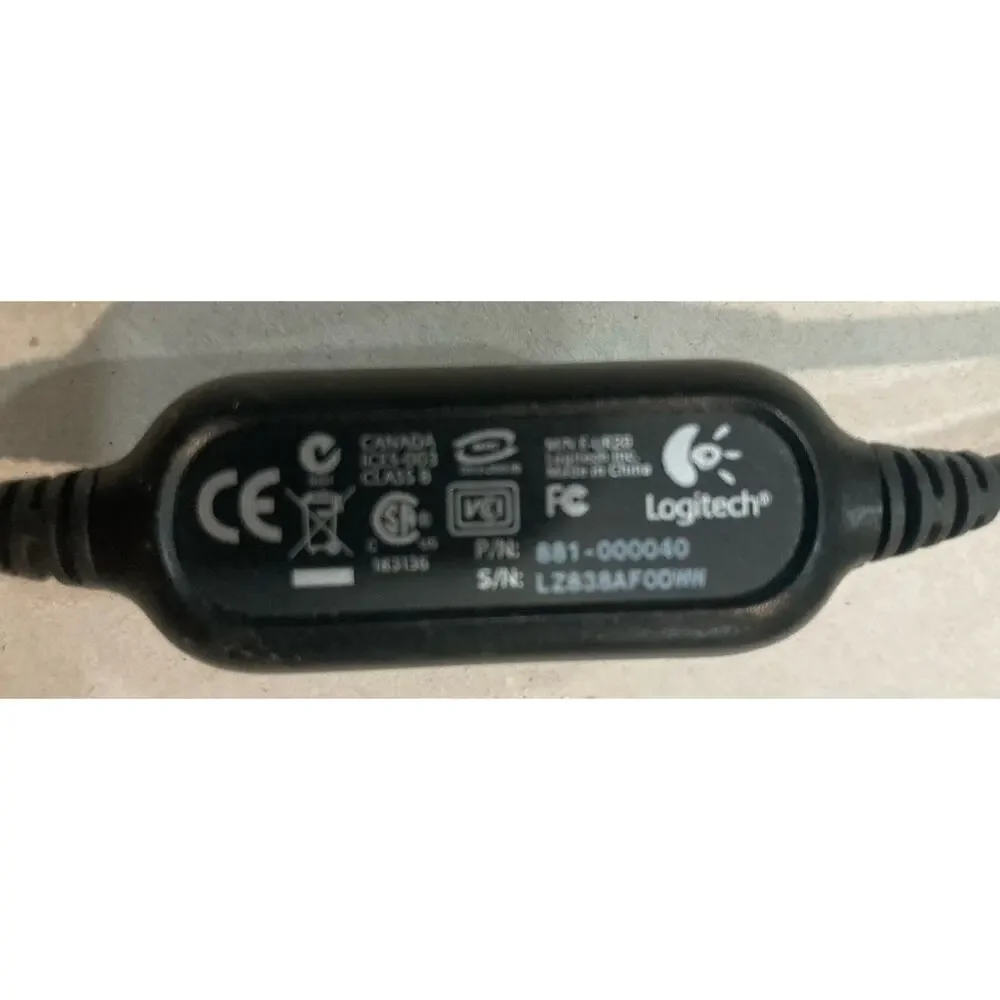 Rock Band USB Wired Microphone Logitech 891-000040 PS3 Xbox 360 Wii PC Tested